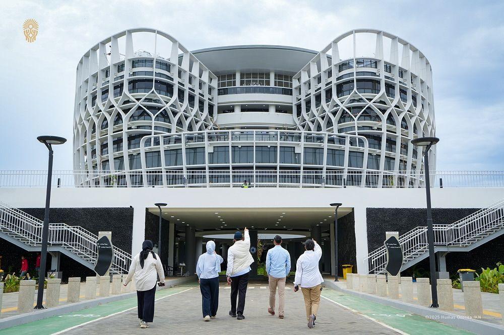 Gambar yang menunjukkan lokasi Kantor Otorita IKN di Nusantara